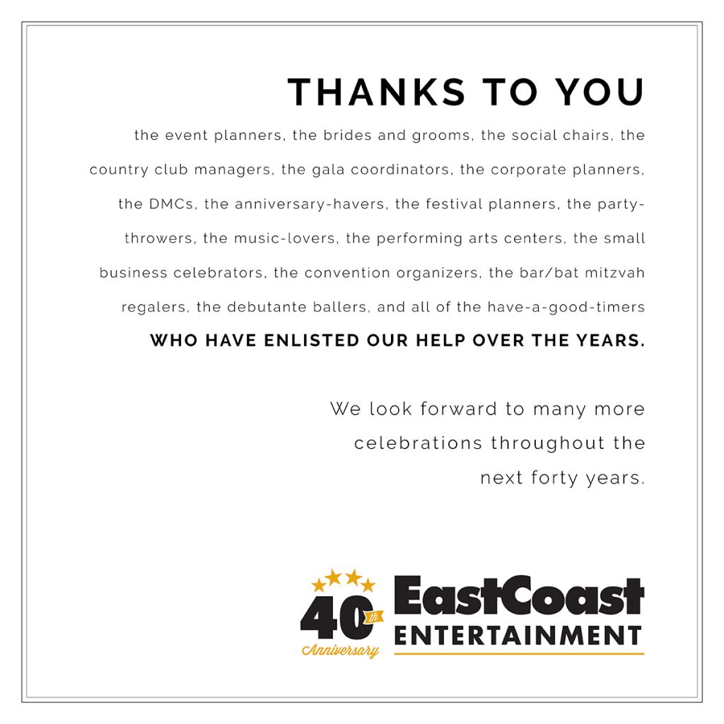 40th Thank You