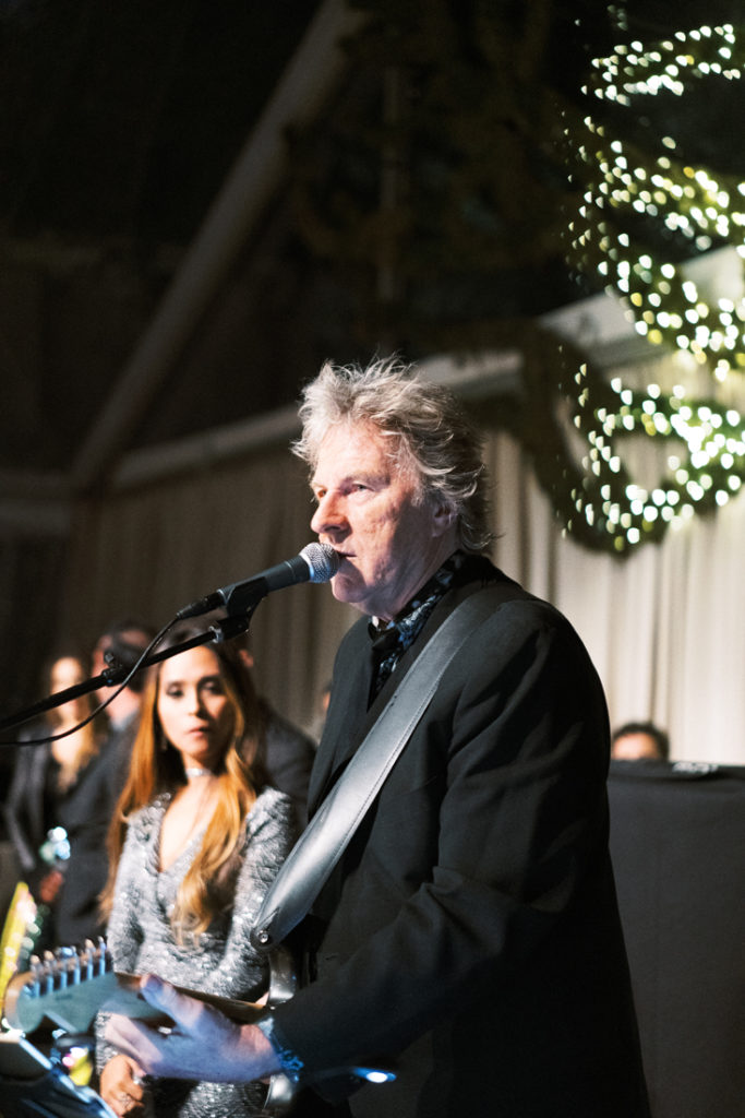 Powerhouse Band performing during wedding reception in New Orleans.