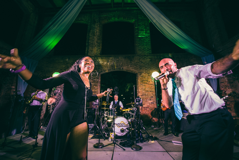 rhythm nation wedding band in greenville