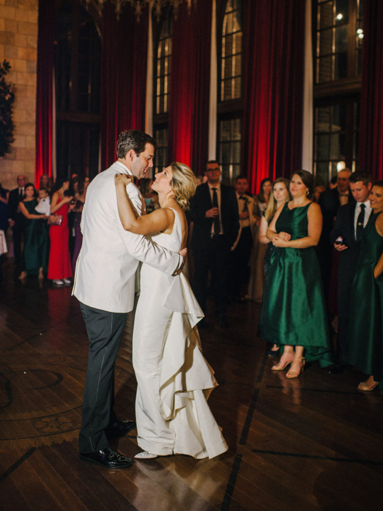 Bride and Groom first dance at Dover Hall wedding