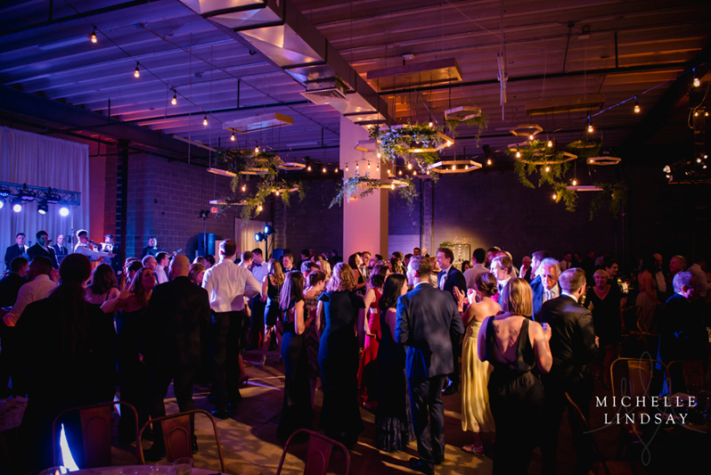 Modern Luxe wedding band performing during a wedding reception in Washington, DC.