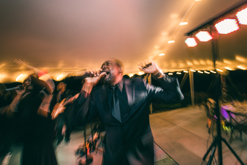 Right to Party band performing at Greenboro, NC wedding.
