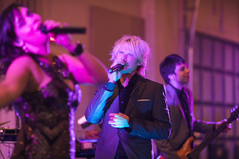 We Got the Beat band during The Stave Room wedding.