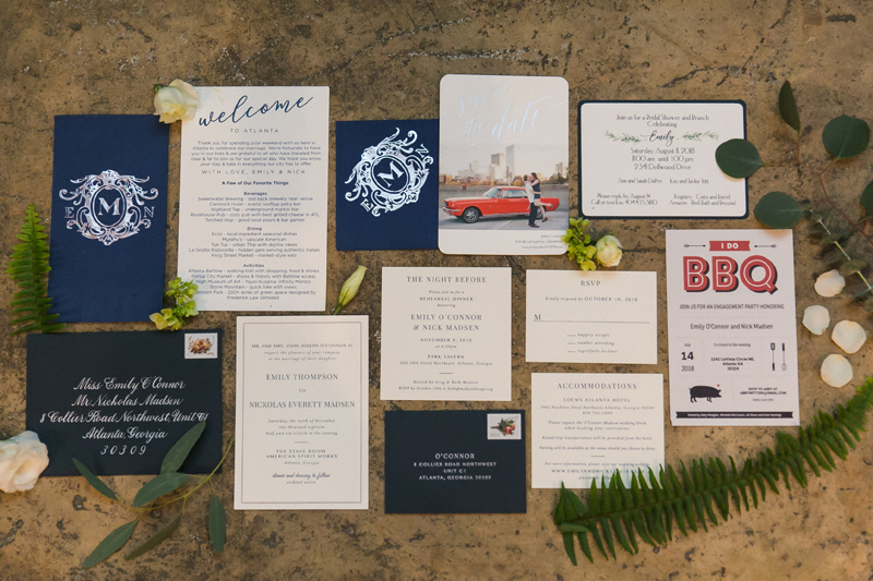 Wedding stationery suite