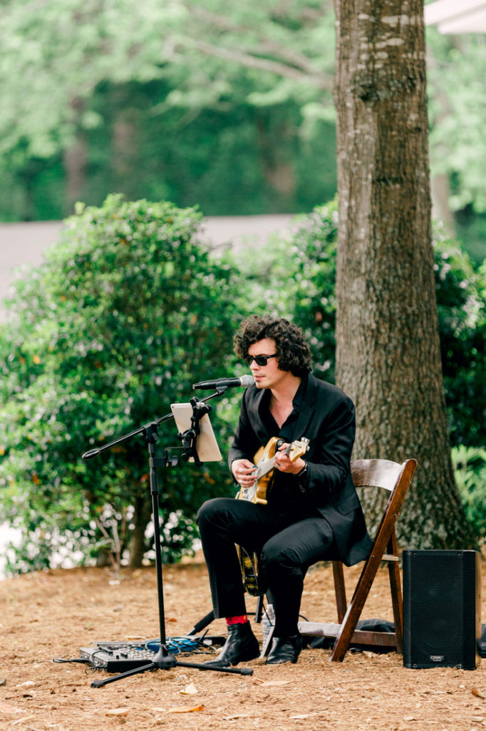 Solo guitarist Raleigh wedding
