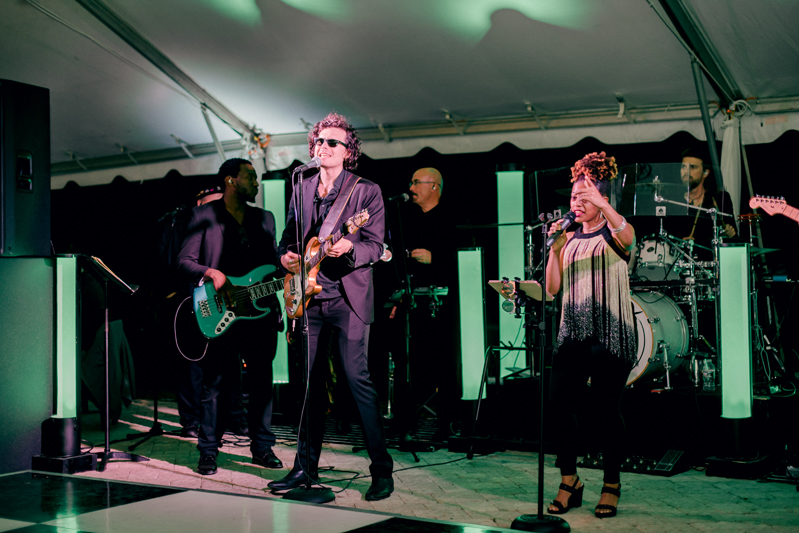 Night Years band performing at Raleigh wedding