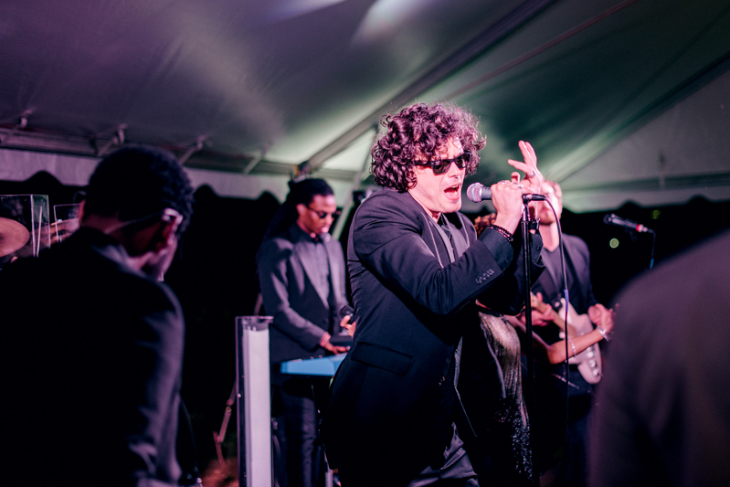 Night Years wedding band performing at Raleigh wedding