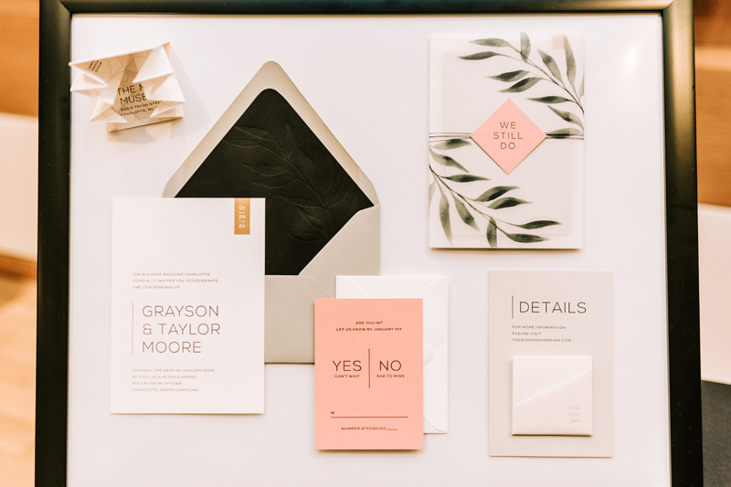 Wedding stationery suite 