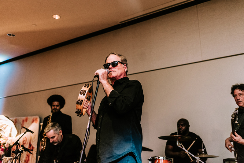 Lead singer for the Swingin' Richards wedding band