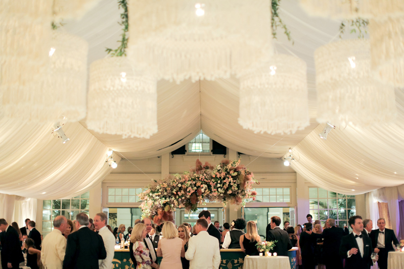 Wedding reception at Belle Meade Country Club in Nashville