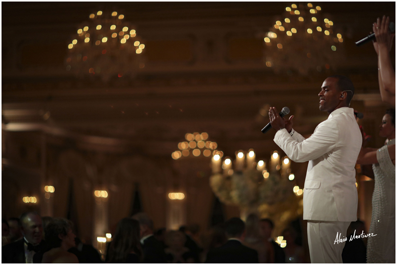 Jessie's Girls band performing at Mar-a-Lago for a Palm Beach wedding
