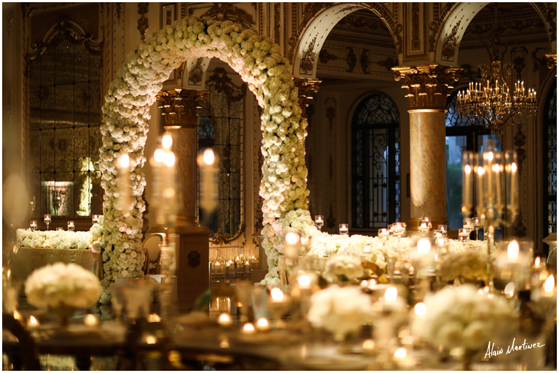 Palm Beach wedding reception at Mar-a-Lago resort