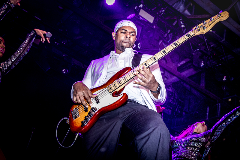 Guitarist from Jessie's Girls band performing at Cheers for CHOP in Philadelphia