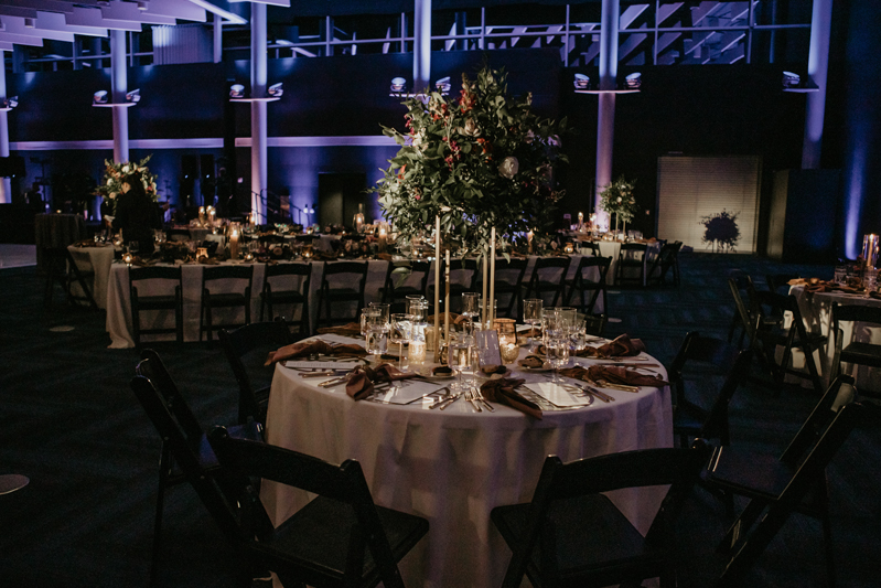 Wedding reception at The Science Museum of Virginia